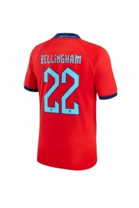 Engeland Jude Bellingham #22 Voetbaltruitje Uit tenue WK 2022 Korte Mouw